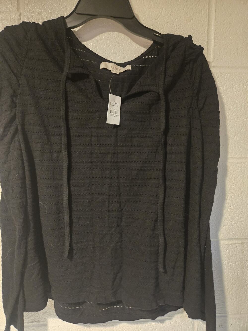 Loft Womens Long Sleeve Shirt New With Tags Size L